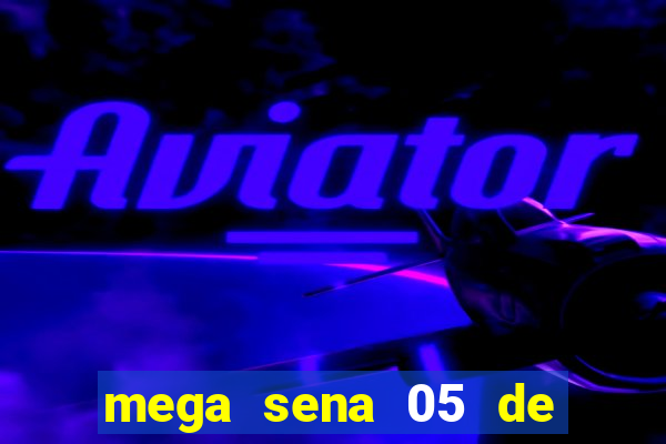 mega sena 05 de julho de 1988